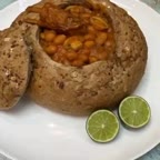 خوراک لوبیا و قارچ ??