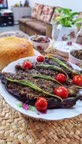 بادمجان شکم پر